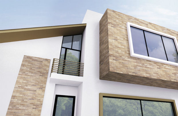 Bristol Cream Brick 6x25cm, porcelain tile at Irwin Tiles