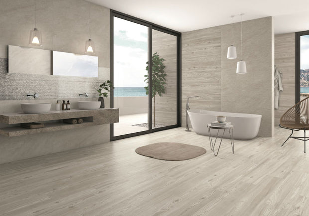Dreamwood Zinc Wood Effect 20x120cm, porcelain tile at Irwin Tiles