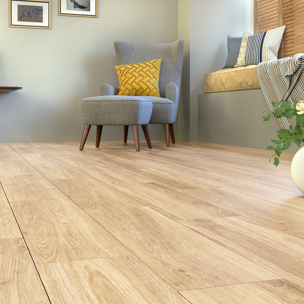 Elian Heya Wood Effect 20 x 75cm, brown matt tile at Irwin Tiles