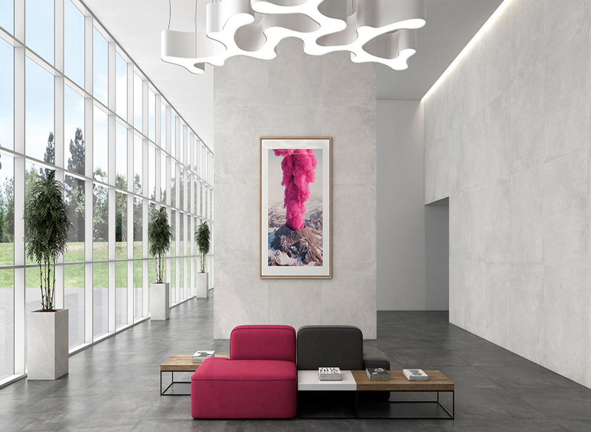 Ground Perla 120 x 120cm, matt tile at Irwin Tiles