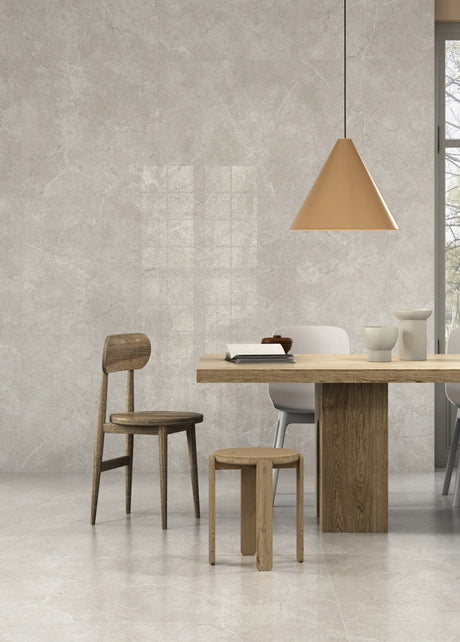 Kenia Beige Lappatto 80x80cm, semi-gloss tile at Irwin Tiles