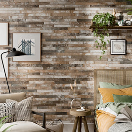 Harlem Multicolour Brick 4.8x45cm, porcelain tile at Irwin Tiles