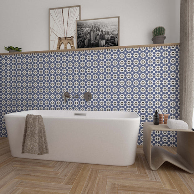 Nerja Azul 22.5 x 22.5cm, matt tile at Irwin Tiles