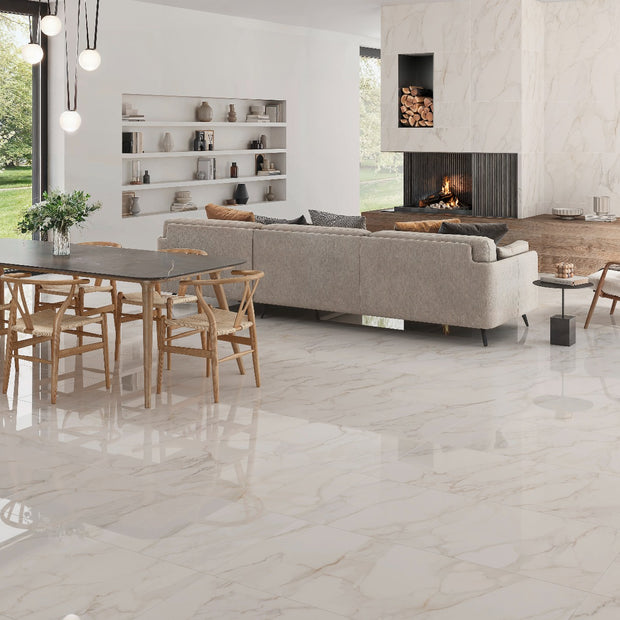 Paonazzo Gold Polished 60x120cm, gloss tile at Irwin Tiles