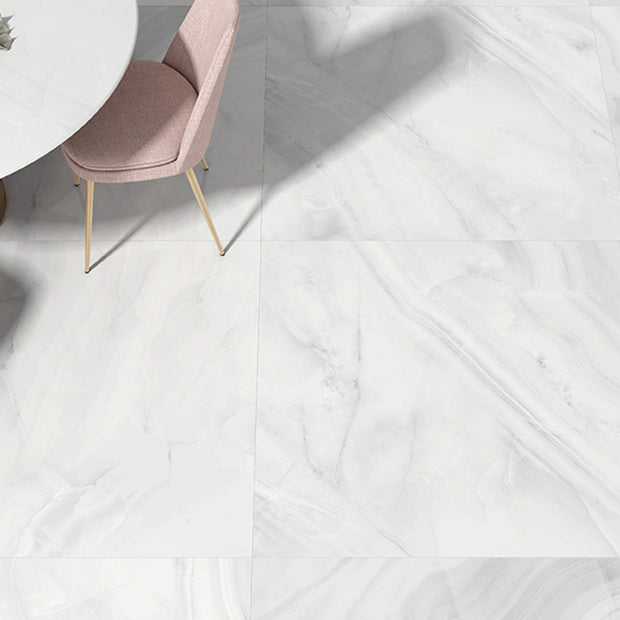 Rodas White 120 x 120cm, porcelain tile at Irwin Tiles