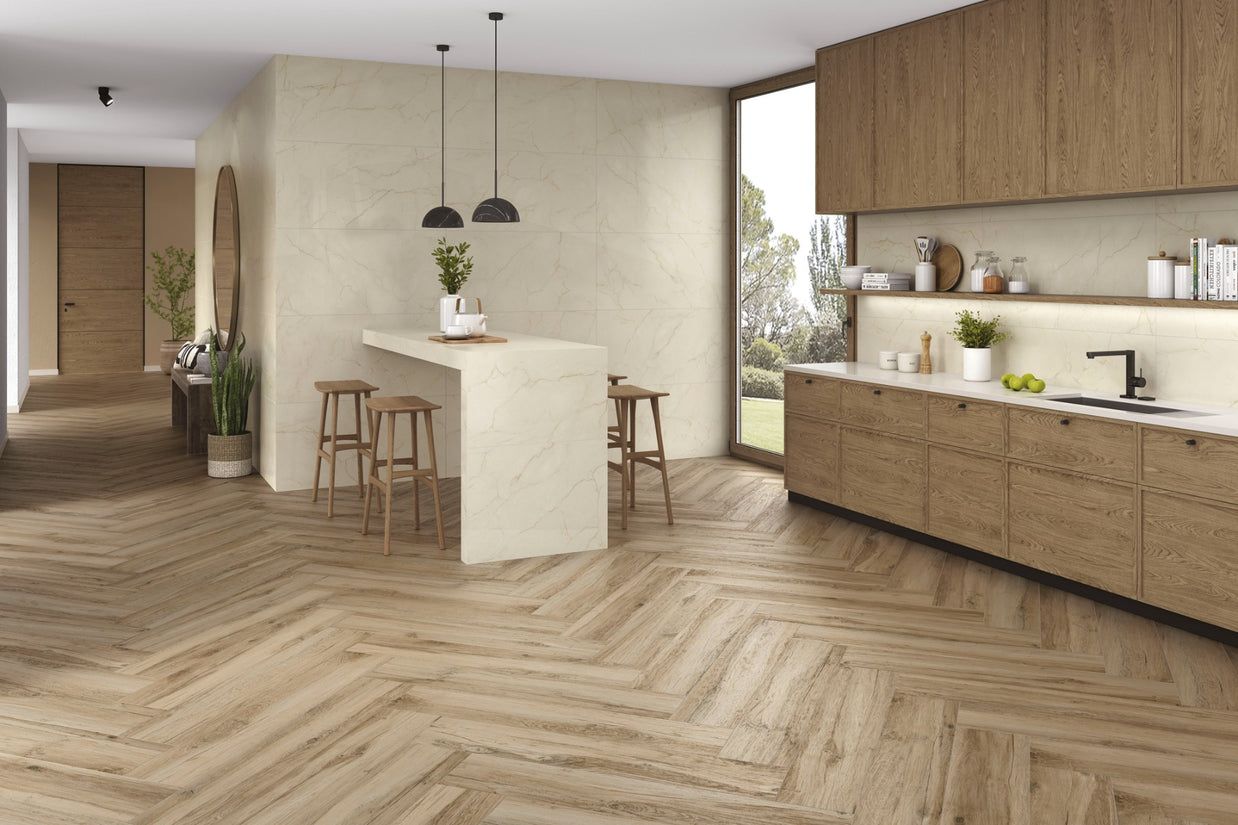Baldai Cenere 23x120cm, porcelain tile at Irwin Tiles