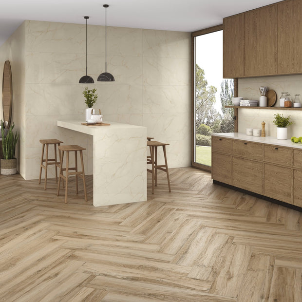 Baldai Cenere 23x120cm, porcelain tile at Irwin Tiles