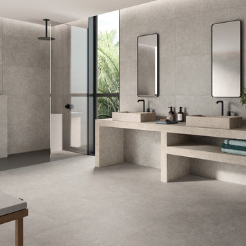 Kreta Grey Matte 100x100cm, tile at Irwin Tiles