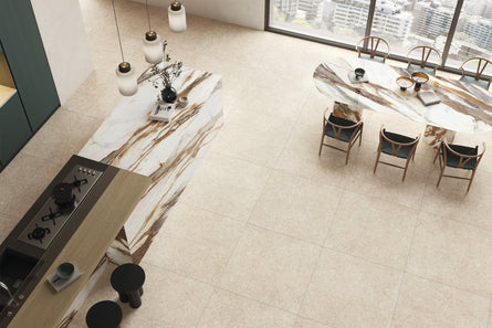 Oikos Beige 60x60cm, porcelain tile sold by the box at Irwin Tiles