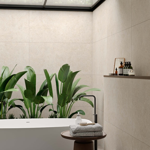 Ulisse Beige 60x120cm Rectified Porcelain, tile at Irwin Tiles