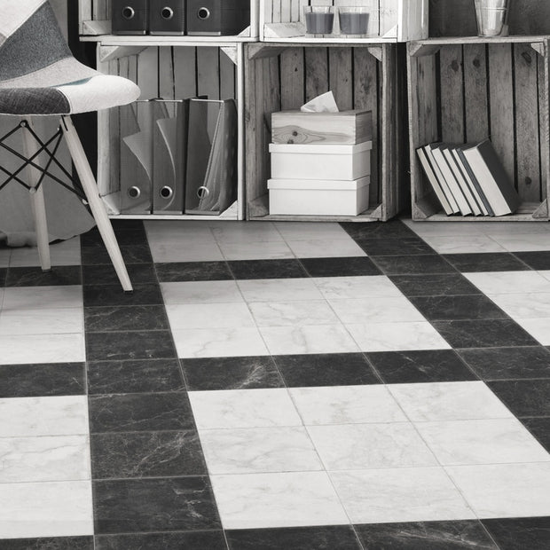 Timeless Black 20 x 20cm, porcelain tile at Irwin Tiles