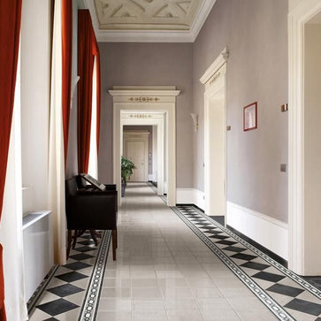 ViaEmilia Blanco 20x20cm, porcelain tile at Irwin Tiles