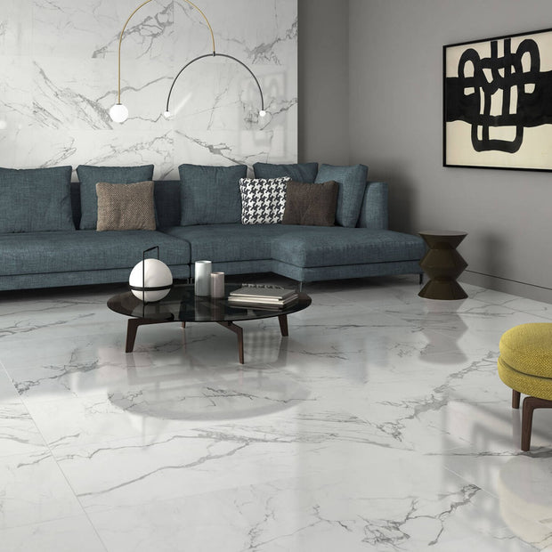 Artico XL 60x120cm, white gloss tile at Irwin Tiles