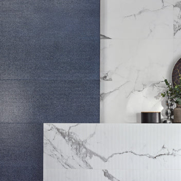 Bilma Azul 30 x 90cm, gloss wall tile at Irwin Tiles