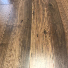 American Walnut - Random Widths, lacquered engineered wood flooring for living rooms, bedrooms and hallways at Irwin Tiles