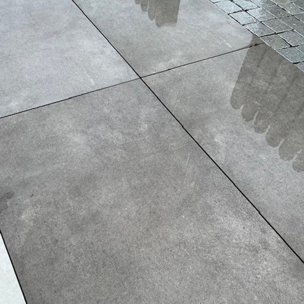 Aosta Grey 60 x 90 x 2cm, porcelain paving at Irwin Tiles