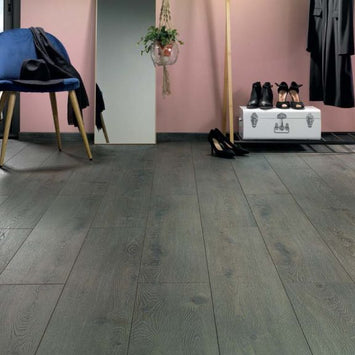 Aronia Oak Laminate 12mm, laminate flooring for kitchens, hallways and living rooms at Irwin Tiles