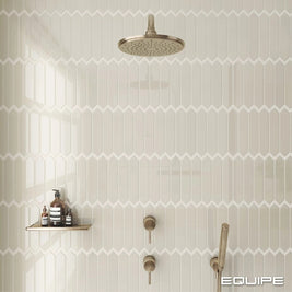 Arrow Gardenia Cream 5 x 25cm, ceramic wall tile at Irwin Tiles