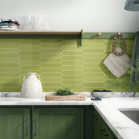 Arrow Apple 5 x 25cm, ceramic tile at Irwin Tiles