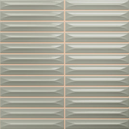 Arrow Sage 20x20cm Kit Kat Tile, ceramic wall tile at Irwin Tiles