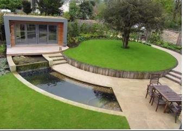 Artificial Grass 25mm, paving for patios, paths and outdoor areas at Irwin Tiles