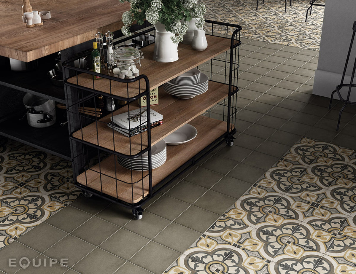 Art Nouveau Majestic Colour 20 x 20cm, porcelain tile at Irwin Tiles