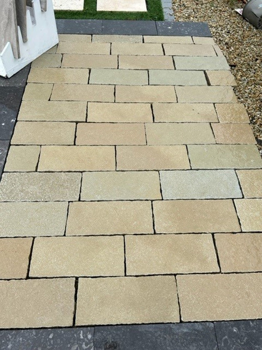 Azteca Tumbled Paver 15cm x Free, paving at Irwin Tiles