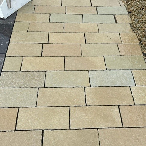 Azteca Tumbled Paver 15cm x Free, paving at Irwin Tiles