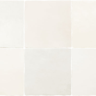 Spark White 13x13cm, matt wall tile at Irwin Tiles
