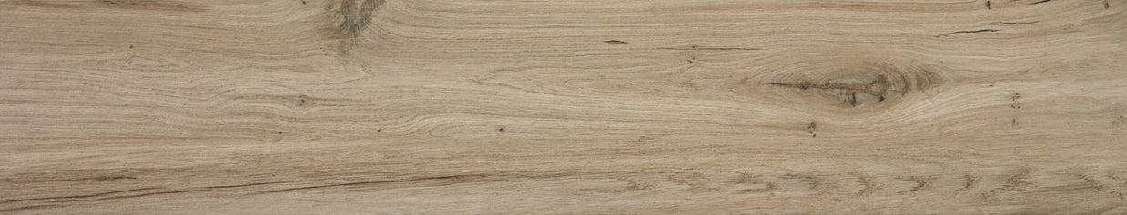 Baldai Cenere 23x120cm, light wood effect matt tile at Irwin Tiles