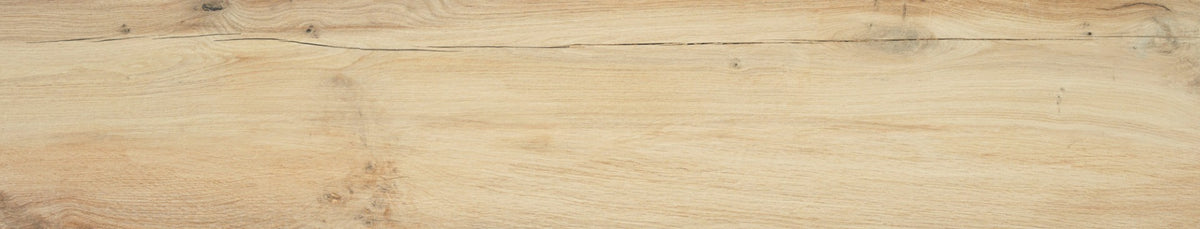 Baldai Roble 23x120cm, light wood effect matt tile at Irwin Tiles