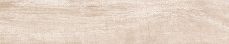 Beziers Almond Herringbone 10 x 49cm, light wood effect matt tile at Irwin Tiles