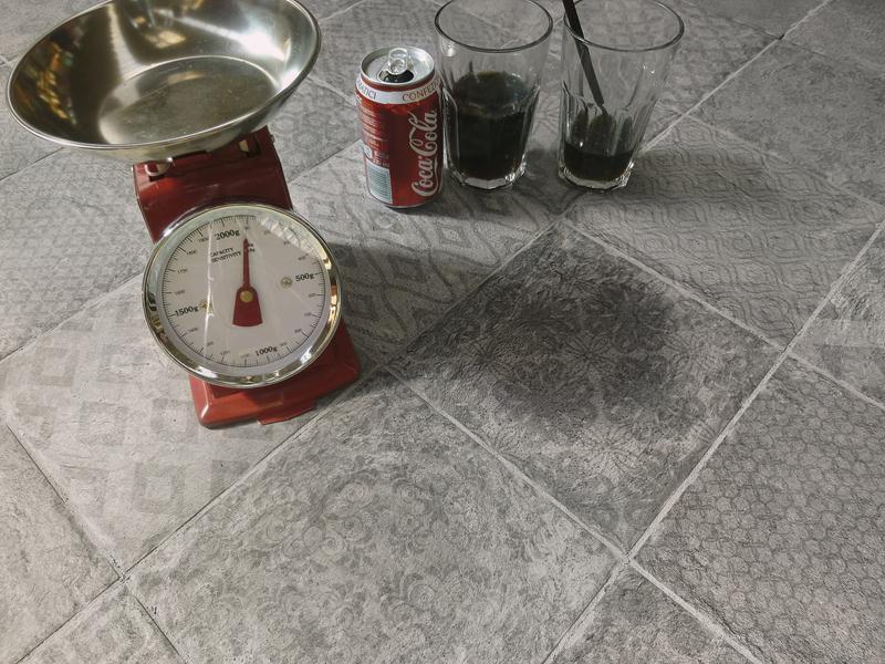 Ardoise Waikiki 20x20cm, grey matt tile at Irwin Tiles