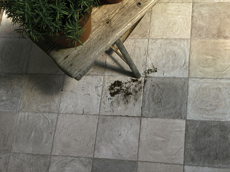 Melange 20 x 20cm, matt porcelain tile for bathroom and other wet floors at Irwin Tiles