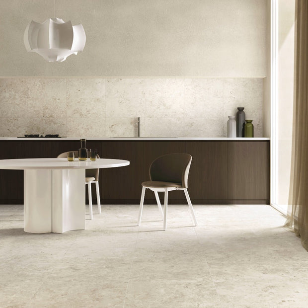 Blendstone Pure 60x120cm, beige matt tile at Irwin Tiles