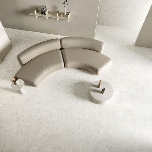 Blendstone White 60x120cm, matt tile at Irwin Tiles