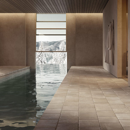 Block Bruges 20x20cm & 20x30cm, porcelain paving at Irwin Tiles