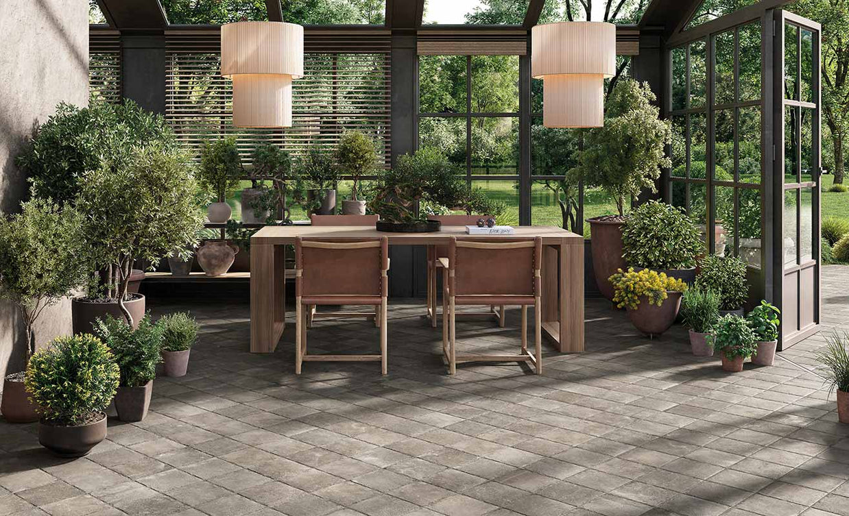 Block Gent 20x20cm & 20x30cm paving, at Irwin Tiles