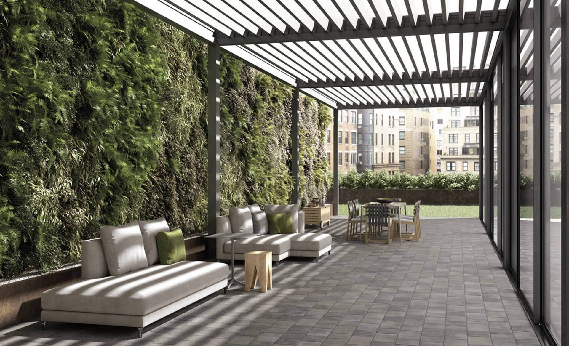 Block Gent 20x20cm & 20x30cm, porcelain paving at Irwin Tiles