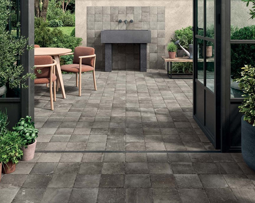 Block Gent 20x20cm & 20x30cm, porcelain paving at Irwin Tiles, Castleblayney
