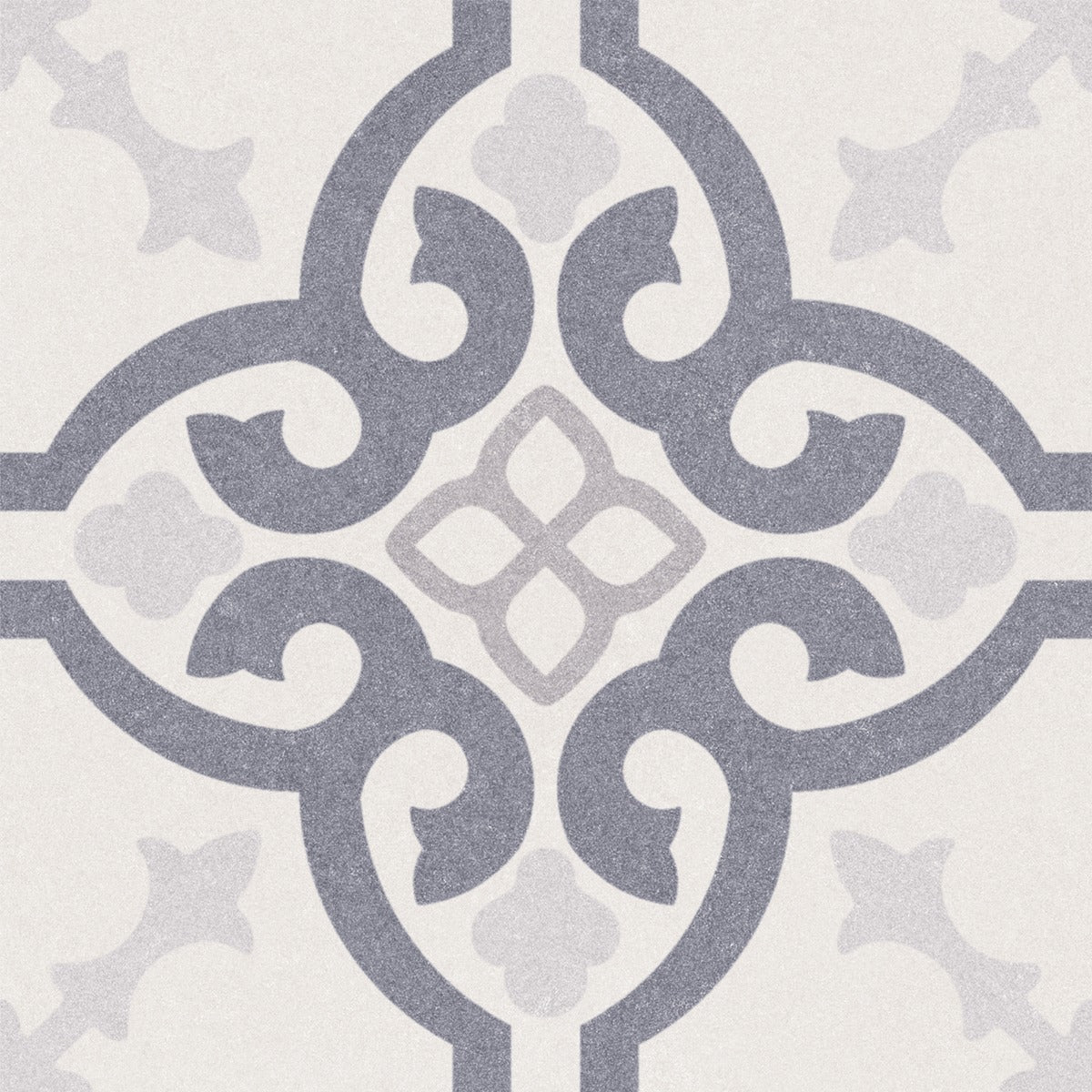 Bologna Azul Pattern 22.5 x 22.5cm, matt tile at Irwin Tiles