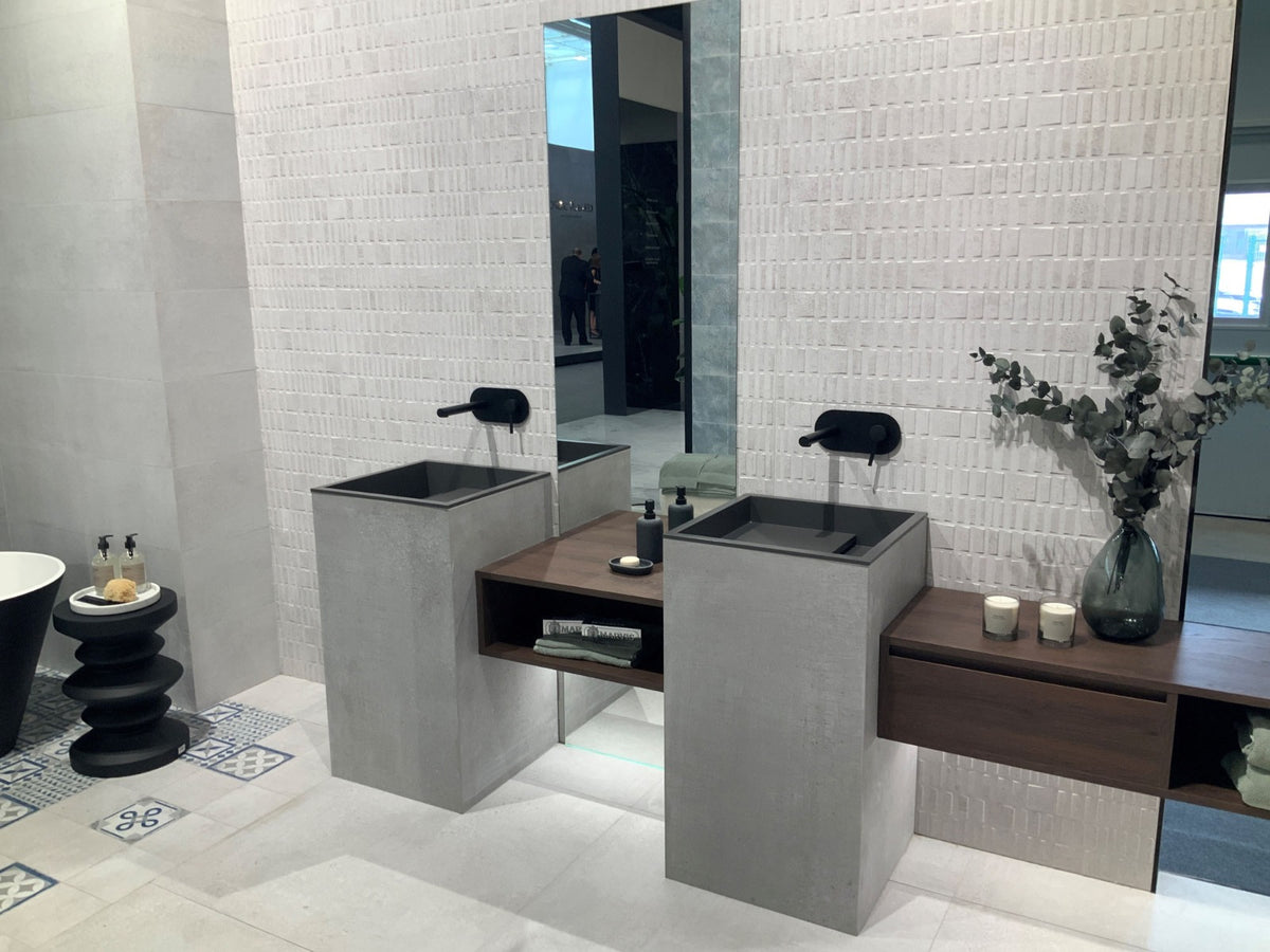 Boulevard Concept Ice Decor 29x100cm, decorative tile at Irwin Tiles