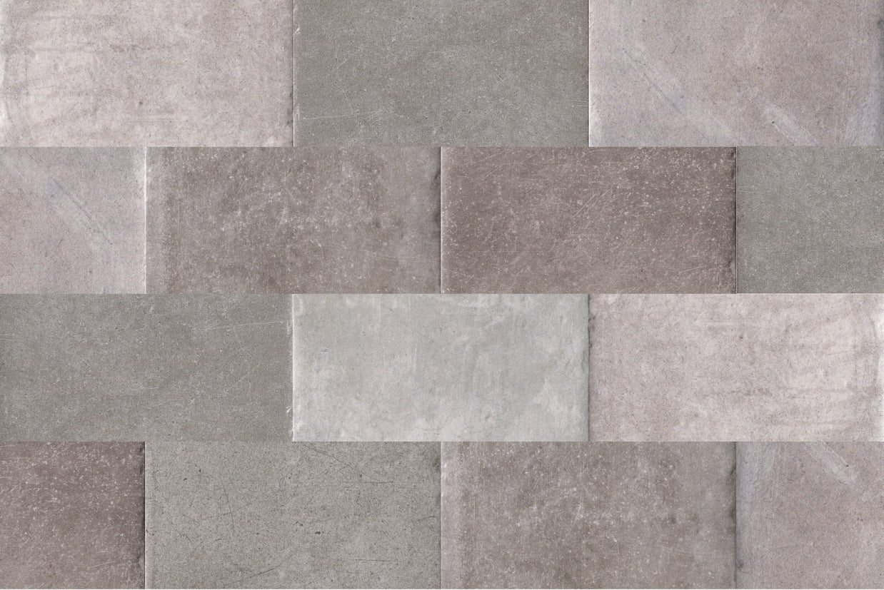 Bourbon Street 10x20cm, grey matt tile at Irwin Tiles