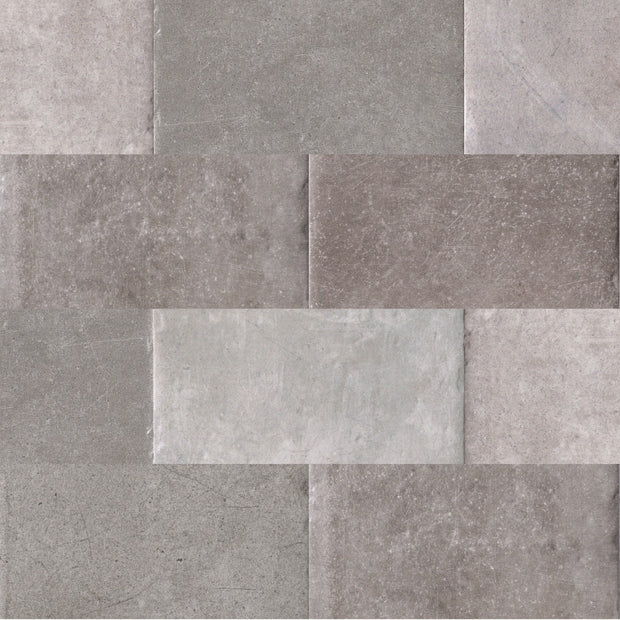 Bourbon Street 10x20cm, grey matt tile at Irwin Tiles