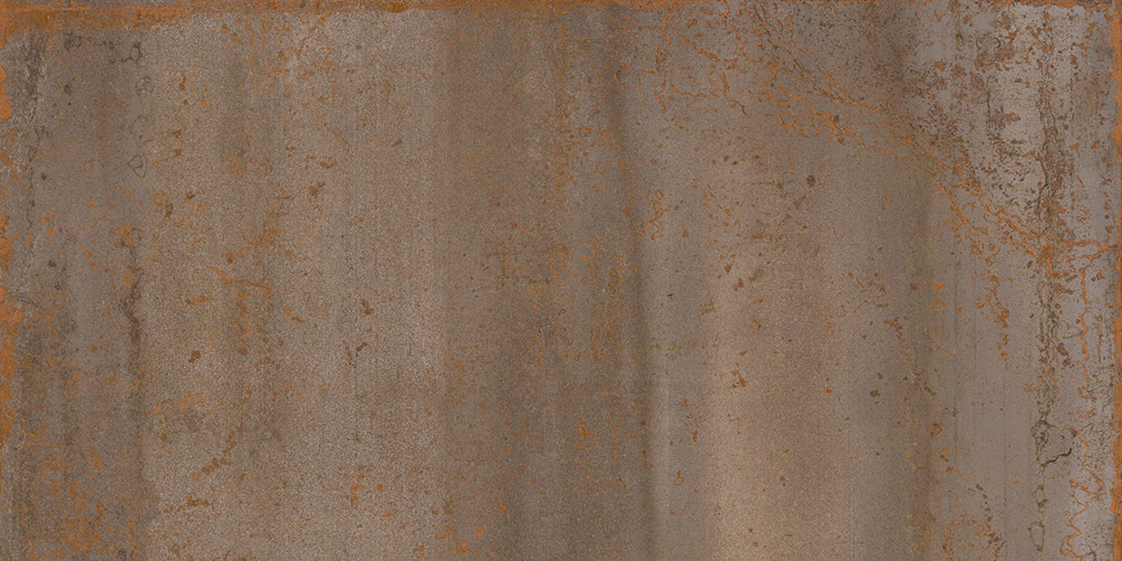 Oxide Brass 60 x 120cm tile, at Irwin Tiles