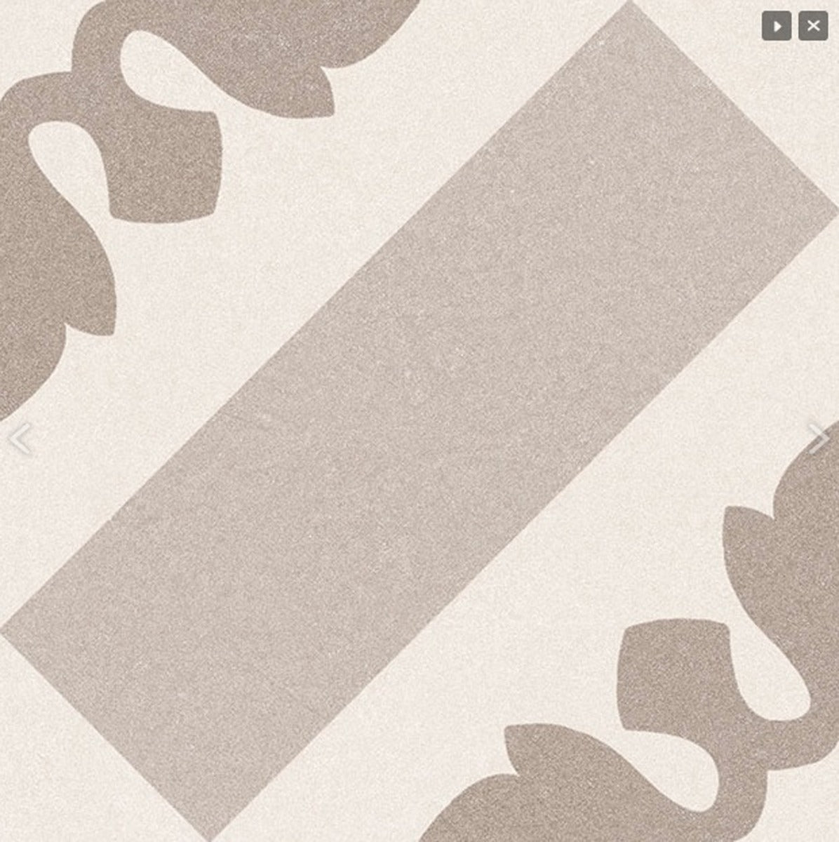 Brescia Beige 22.5 x 22.5cm, matt porcelain tile for bathroom and other wet floors at Irwin Tiles