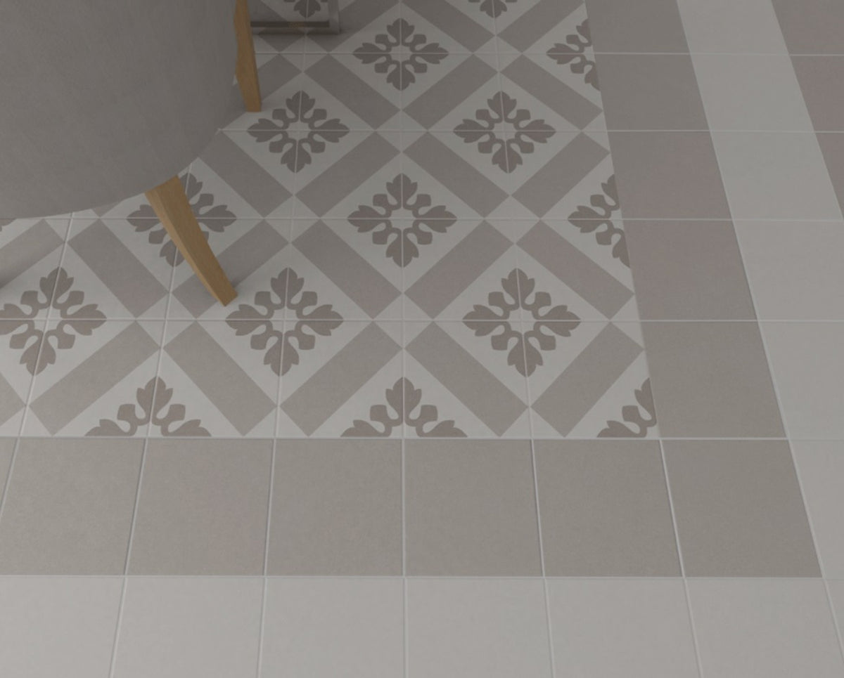 Brescia Beige 22.5 x 22.5cm, porcelain tile at Irwin Tiles