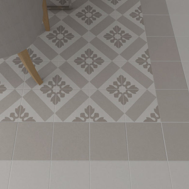 Brescia Beige 22.5 x 22.5cm, porcelain tile at Irwin Tiles