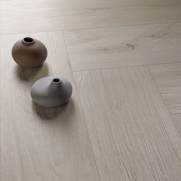 Briccole Avorio Herringbone 15 x 60cm, matt tile at Irwin Tiles