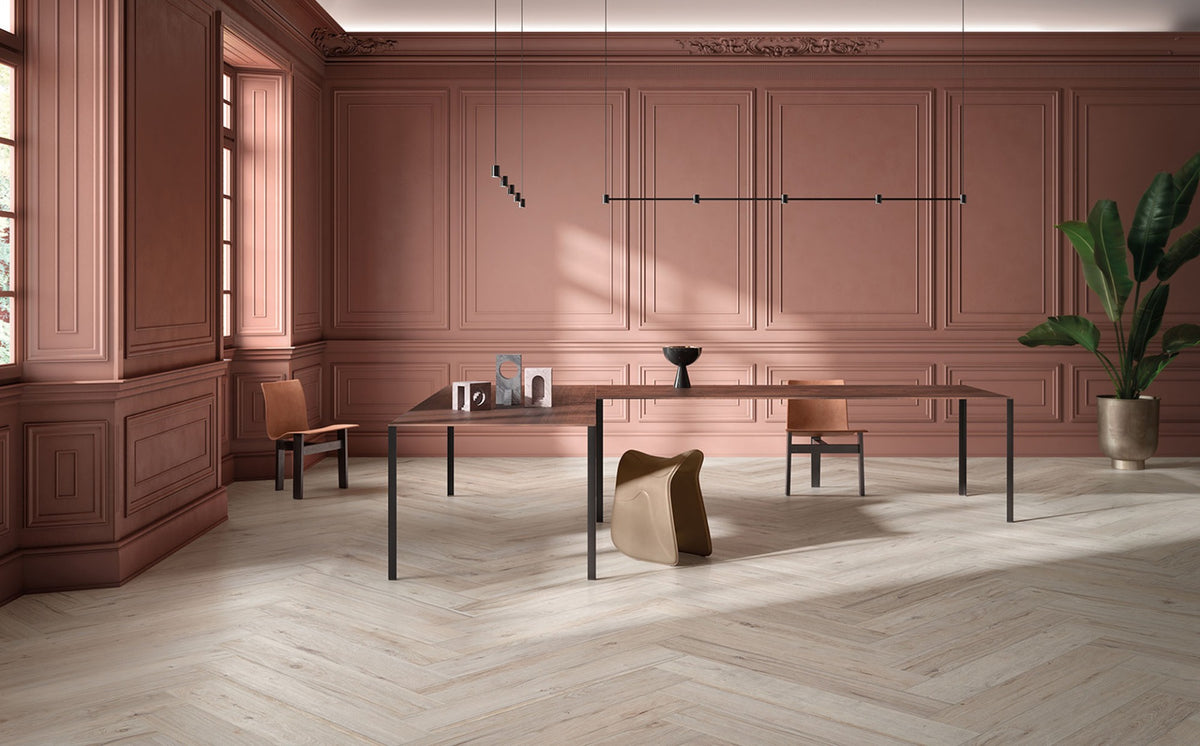 Briccole Avorio Wood Effect 20 x 120cm, tile at Irwin Tiles